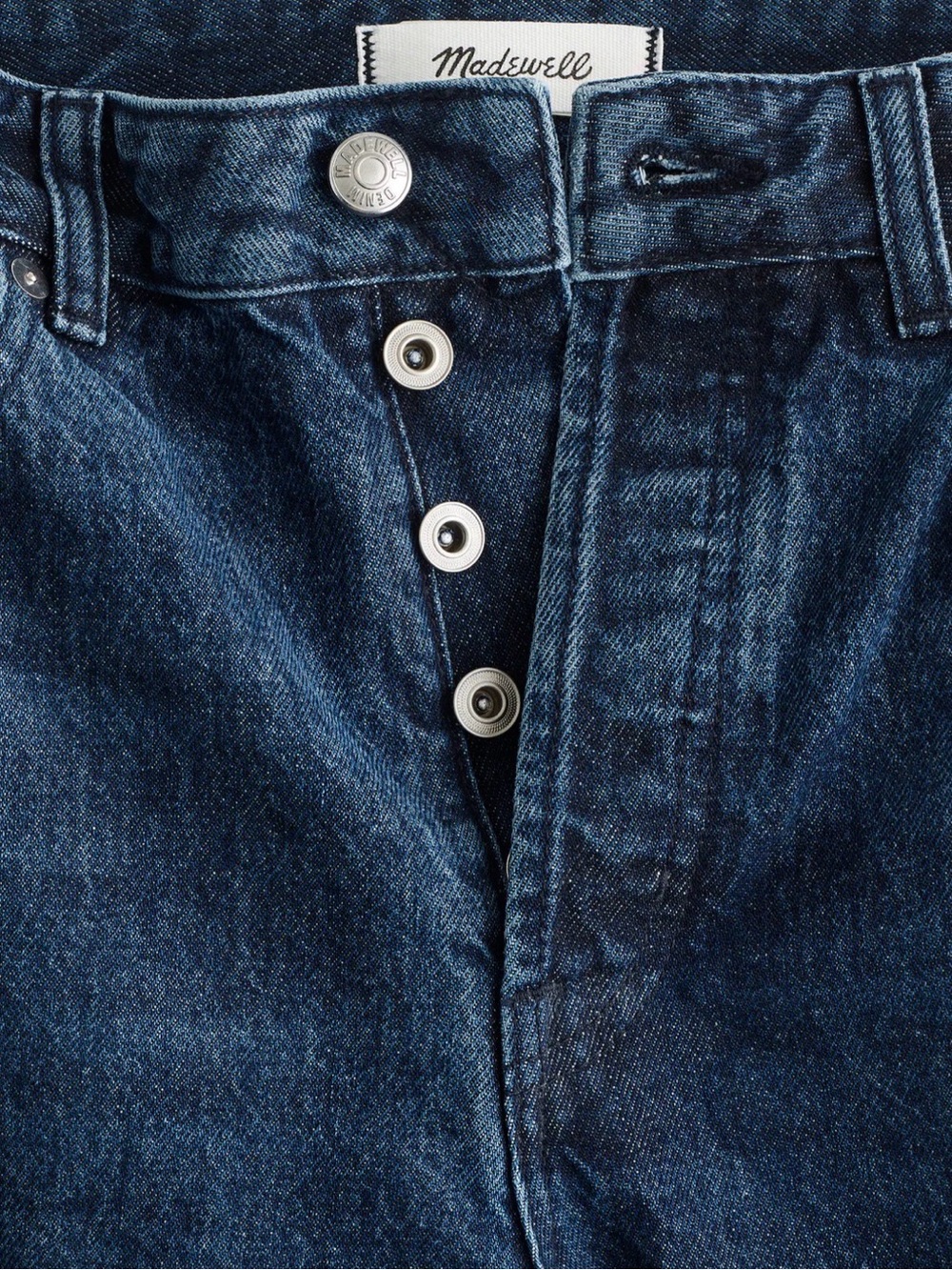 Madewell Petite Pieced Barrel-Leg Jeans - Picture 7 of 11